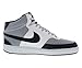 Nike Court Vision Mid Unisex Shoes Size 11.5, Color: Light Smoke Grey/Core Black/Sail-Grey