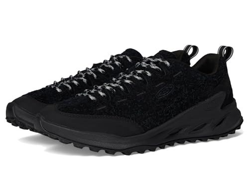 KEEN Women's Jasper Zionic Durable Tread Suede Climbing Approach Style Hiking Shoes, Black/Black, 9 US by KEEN - Used condition - US$105.60