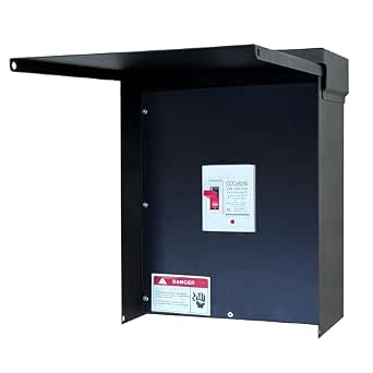 200 Amp Outdoor Circuit Breaker Enclosure, Main Combination with AC 200A Main Circuit Breaker Load Center 120V/240V, IP65 Waterproof CE Certified Main Circuit Breaker