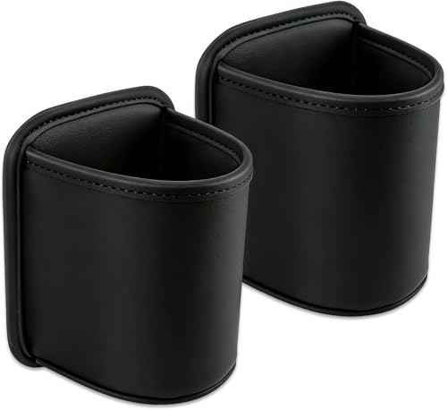2 portavasos puerta para Genesis GV60 2023-2025 negro miniatura 2