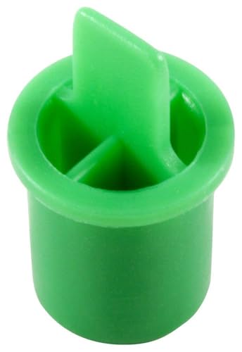 Tapón de plástico Caplugs ZOT401AG1 evita corrosión interna en tubos tipo K verde 3