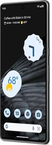Image of Google Pixel 7 Pro 5G (Obsidian, 12GB RAM, 256GB Storage)