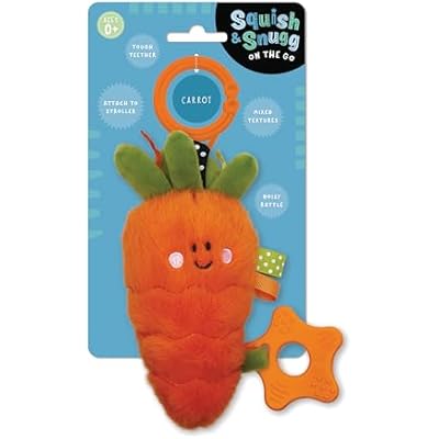 Squish and Snugg On The Go Carrot