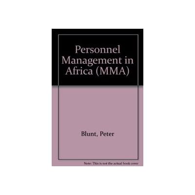 Personnel Management in Africa