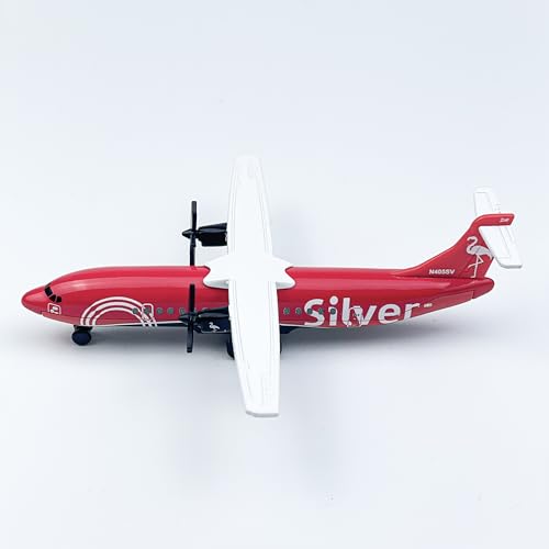 WngAur Pink Die-Cast Propeller Airplane Model – 6 Inch Alloy Plane with Rolling Wheels – Miniature Aircraft Collectors & Aviation Enthusiasts - Image 4