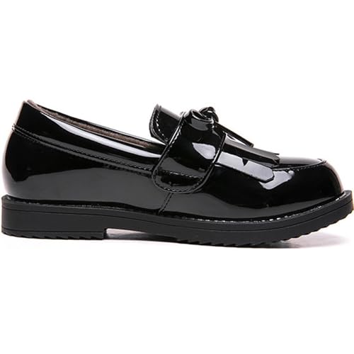 Image of PPXID Girl's British Style School Uniform Shoes Princess Performance Oxford Shoes