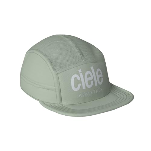 Ciele Athletics GOCap - Premium Washable Moisture Wicking Hat with Sun Protection 5-Panel Knit Running Hat - Seafoam