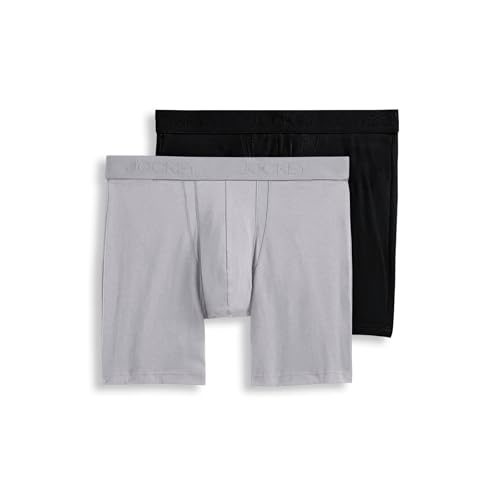 Jockey Men's Underwear Big Man Chafe Proof Pouch Cotton Stretch 6