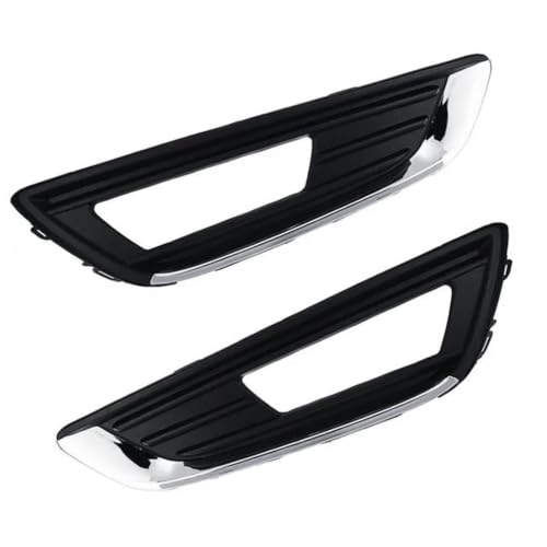 Phares antibrouillards halogènes LED Ford Focus MK3 cadre chromé de phare