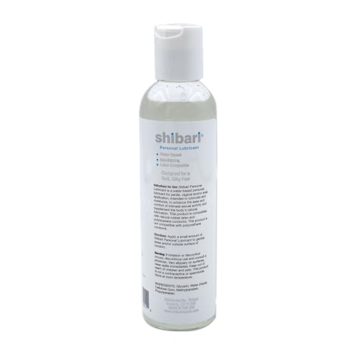 Shibari Water-Based Lubricant, Premium Personal Lube for Women, Men, and Couples, 4 fl oz