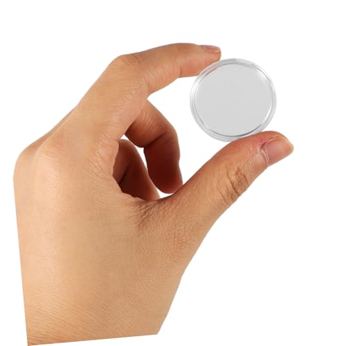 Caja organizadora transparente para cápsulas de moneda miniatura 3