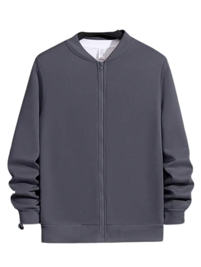 Image of Trillion Solid Men's Bomber Jacket For Men