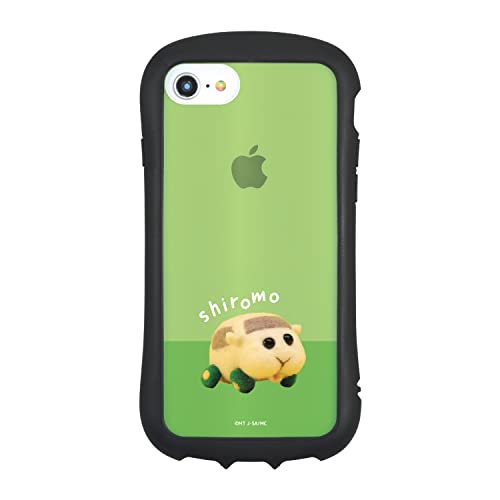 グルマンディーズ バンダイ PUI モルカー iPhoneSE(第2世代)/8/7/6s/6(4.7インチ)対応ハイブリッドクリアケース シロモ BPMC-08B