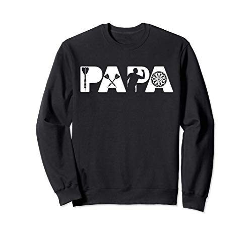 Retro Vintage Dart Master Dad, Funny Papa Dart Master Sudadera