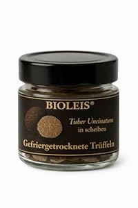 BIOLEIS ® I BIO TRÜFFEL GEFRIERGETROCKNET I IN SCHEIBEN I Premium Qualität I Liofilisiert für Maximales Aroma und Sofortige rehydrierung I 10 g