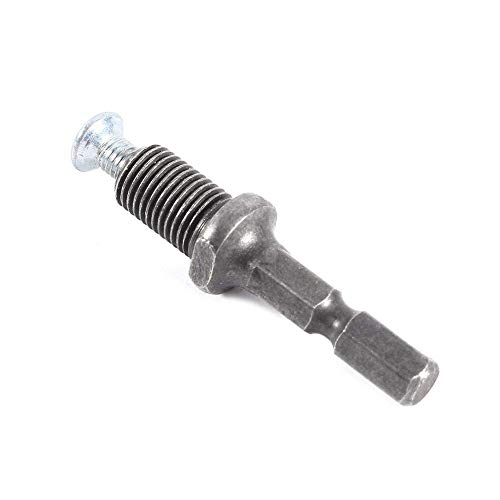 Adaptador de mandril Adaptador de portabrocas de taladro de martillo eléctrico rosca de adaptador de vástago hexagonal 3/8 -24UNF con tornillo para tamaño de portabrocas de 6 mm 10 mm 13 mm