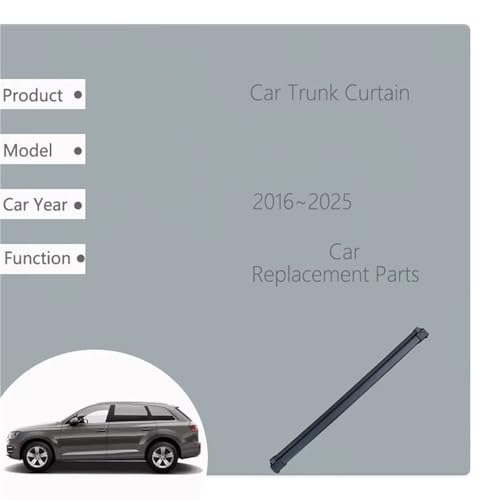 Housse colis cargo rétractable Q7 MK2 préservant l'esthétique intérieure - 3