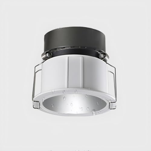 Foco de Techo LED Empotrado, IP65, Resistente al Agua, lámpara de Techo para baño de 8,5 cm, Foco Empotrado para Pasillo, Cocina, Entrada, vestíbulo, Porche.