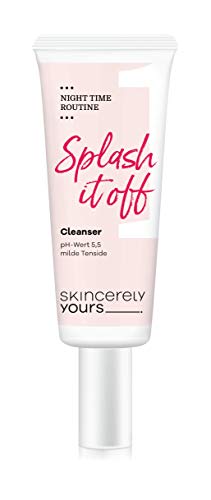Splash it off | Gel Cleanser pH-Wert 5,5 100ml | milde Tenside sanfte Gesichtsreinigung | Night Time Routine | Normale & Mischhaut … Cover