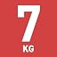 7 kg | Red