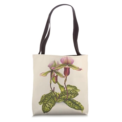 Lady Slipper Gift Orchid Flower Lover Orchid Whisperer Tote Bag