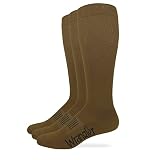 Wrangler Mens Ultra Dri Seamless Toe Western Boot Socks 3 Pair Pack (as1, alpha, l, regular, regular