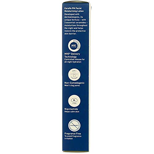 Cerave Facial Moisturizing Lotion Pm Spf#30 3 Ounce (89Ml) (2 Pack) #TOP4
