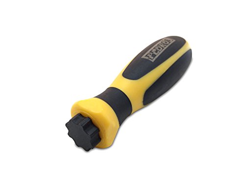 Pedro's Crank Adjusting Cap Driver For Hollowtech Ii Yellow/Black, One Size