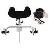 Adjustable Wheelchair Headrest Cushion with Ergonomic Design,Adjustable Wheelchairs Head Cushion Universal Fit,Wheelchair Headrest Backrest,25mm Tube Diameter,for Most Manual/Electric Wheelchairs