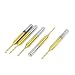 New Lon0167 5pcs Titanium Featured Nitride Coated Carbide reliable efficacy Drill Bits 3.175x1.1x10.5mm for Cutting(id:394 03 55 6e8)