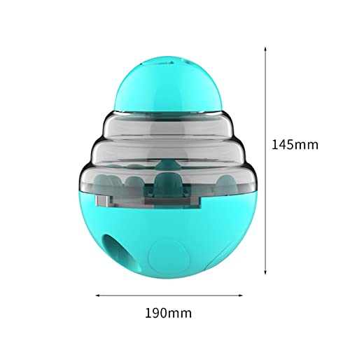 CRHAYSM Brinquedo de treinamento Puppy IQ brinquedo interativo para cães alimentador lento bola de l