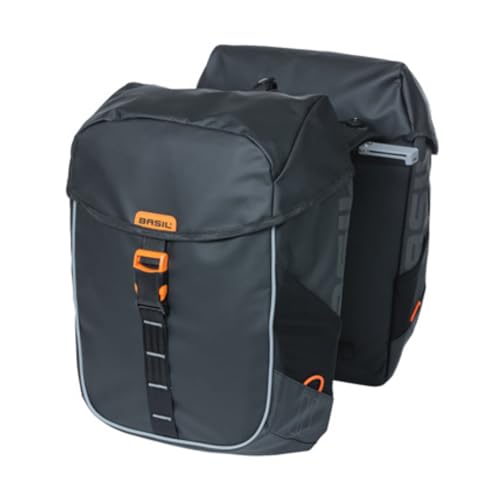 Basil Miles Doppeltasche MIK – 34 Liter – wasserdichte...