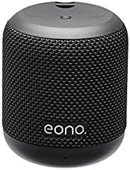 Eono by Amazon - Bluetooth IPX5 Waterproof Speaker with HARMAN Sound Technology, 9 Hours of Playtime, Deep Bass Sound, Siri and Google Compatible, Built-In Microphone
