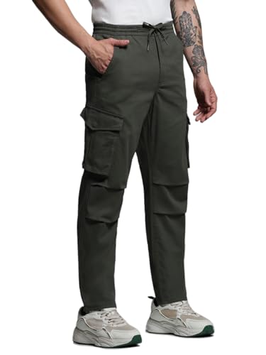 Image of Jack & Jones Men's Mid Rise Regular Pants