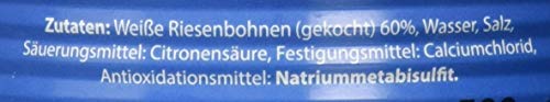 Zanae Dicke weiße Bohnen, naturell (820 g Packung)