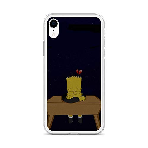 Horseshoe's Compatible With Iphone Xr Case Bad Bart Simpson Pure Clear Phone Cases Cover #TOP3
