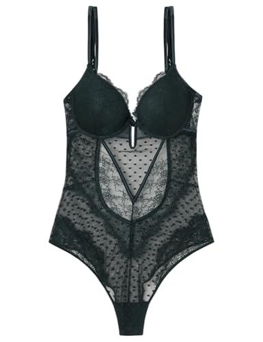 Soutien-gorge en dentelle Women'secret Body Party Capsule vert taille unique