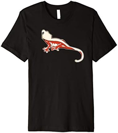 Red Cream Pinstripe Crested Gecko T-Shirt