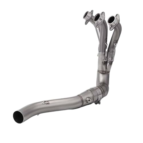 Escape de motocicleta sustitución delantera inferior para solucionar fugas en Yamaha MT09