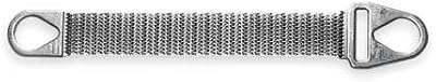 Lift-All 4T110X6 Rough Neck Wire Mesh Sling, Type 1, 10ga Wire Gage Construction, 4