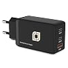 Jumper 65W USB Oplader GaN Technologie, 3-poorts snellader, USB C-oplaadadapter/voeding, compatibel met telefoon 13/13…