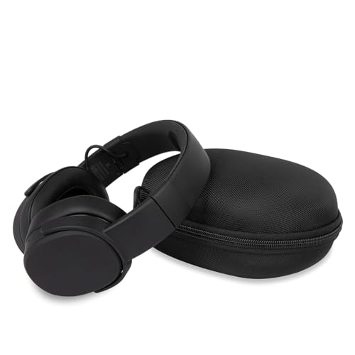 Image of M.G.R.J Foldable Headphone Case Cover for HP H200 On Ear / H300 Over Ear Wireless Headset (Hard|EVA|Black)