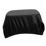 HOMSFOU Funda para Silla de Comedor de Cuero Artificial, Funda de Asiento Elástica Decorativa, Protectora para Casa