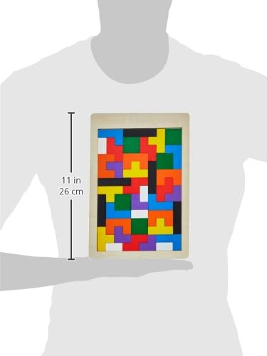 Image of Niku Russian Wooden Block Puzzle Toy for Kids Adults Boys and Girls | Intelligence Wood Puzzle | Brain Teaser Toy | Educational Return Gift for Kids 3 4 5 6 7 Years Old