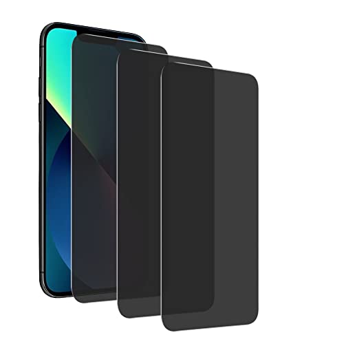 Mosoris [3-Pack] Verre Trempé Anti Espion pour iPhone 13 (6.1 Pouces), 3D Translucide Dureté 9H écran Vitre Protecteur Screen Protector pour iPhone 13 Anti-Spy Privacy Film Protection Écran Cover