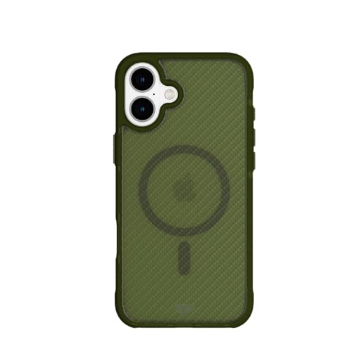 Image of Tech21 EvoArmor for iPhone 16 Plus - Compatible with MagSafe - Impact Protection Case 21x Military Standard Tested in Green