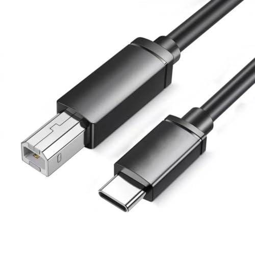 Yooghuge Cable de datos de impresión USB C a...