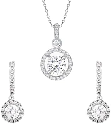 GIVA 925 Silver Jewellery| Valentine Gift for Girlfriend Wife Women & Girls |6 Months Warranty|Free Life Time Plating, One Size, Sterling Silver, Zircon
