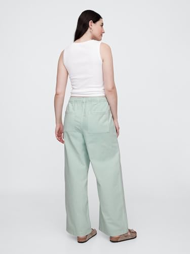 Image of Gap Women's Wide Leg Pull on Utility Pant