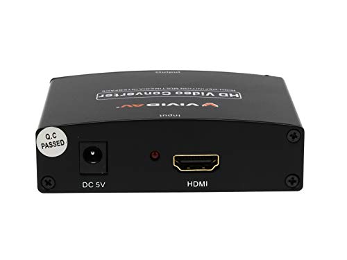 Vivid Av Hdmi To Component (Rgb) + Audio Video Converter #TOP3